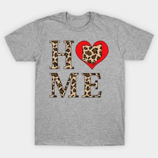 Ohio Home Leopard Print T-Shirt